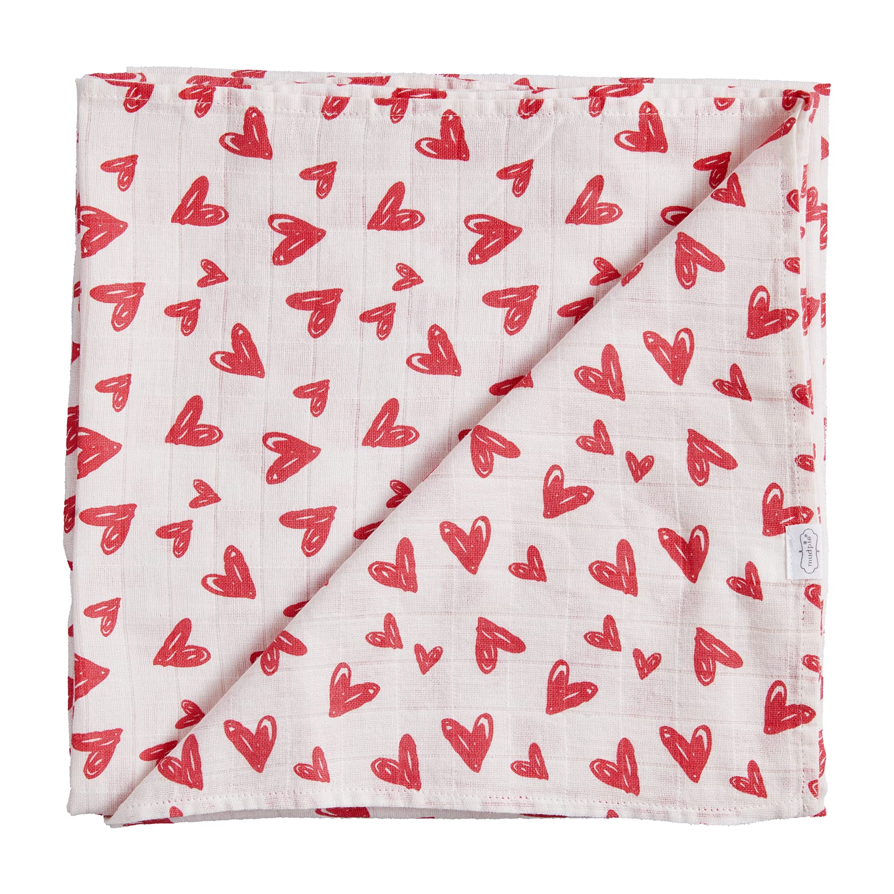 Mud Pie Muslin Swaddle Valentine s Walmart