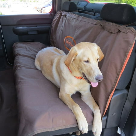 Mud River 2 Barrel Dog Utility Mat 68" x 56" Nylon Brown