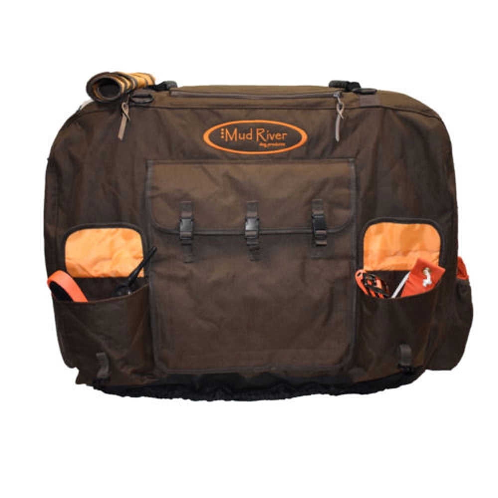 Mud River Dixie Dog Kennel Cover Medium 32 x 23 x 25 Nylon Brown Walmart