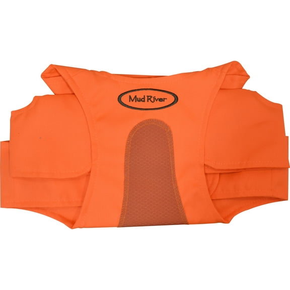 Mud River Dog Chest Protector M Orange