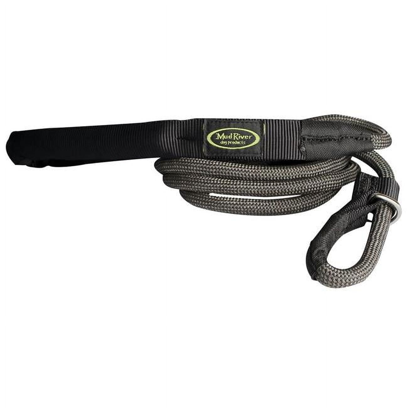 Mud River Hugo Lead Org 48 - 3/8" Tubular Nylon Dog Lead With Safe Slip Design, Durable & Easy To Use