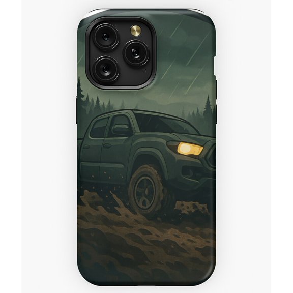Mud Run Tacoma Off Roading PNW G1308 Phone Case for iPhone17 16 15 14 13 12 11 Pro Max