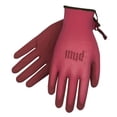 thumbnail image 1 of Mud Simply Mud Micro-finish Nitrile Coated Gloves, Pomegranate, Small, 1 of 1