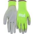 thumbnail image 1 of Mud Smart Mud Polyurethane Coated Palm Gloves, Apple, Medium, 1 of 1