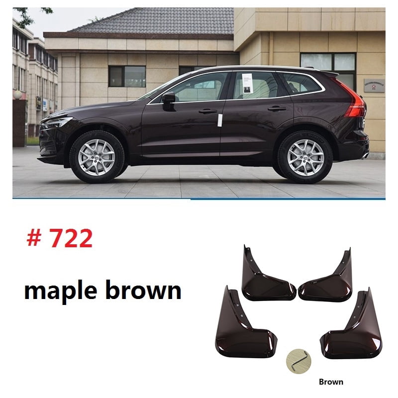 MudFlaps For VOLVO XC60 2018 2024 Mudguards blue white grey brown Splash Guards Front Rear Wheels Fender Car Accessories 4Pcs Walmart