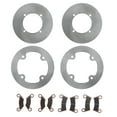 thumbnail image 1 of MudRat Brake Rotors & Brake Pads for Polaris RZR 800 Razor EFI 08-14 Front Rear, 1 of 5