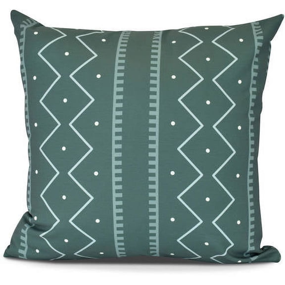 Mudcloth Geometric Print Pillow