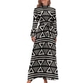 thumbnail image 1 of Mudcloth Pattern 338 Long Dress dresses for prom Dress for girls summer dresses ladies 2024 Party dresses for women, 1 of 4