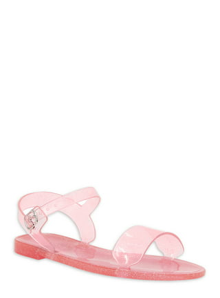 DelSol Color-Changing Jelly Shoes - Princess Slipper - Changes Color from  Clear to Pink in The Sun - Sturdy and Stylish, USA Certified PVC - Kids 9:  Buy Online at Low Prices