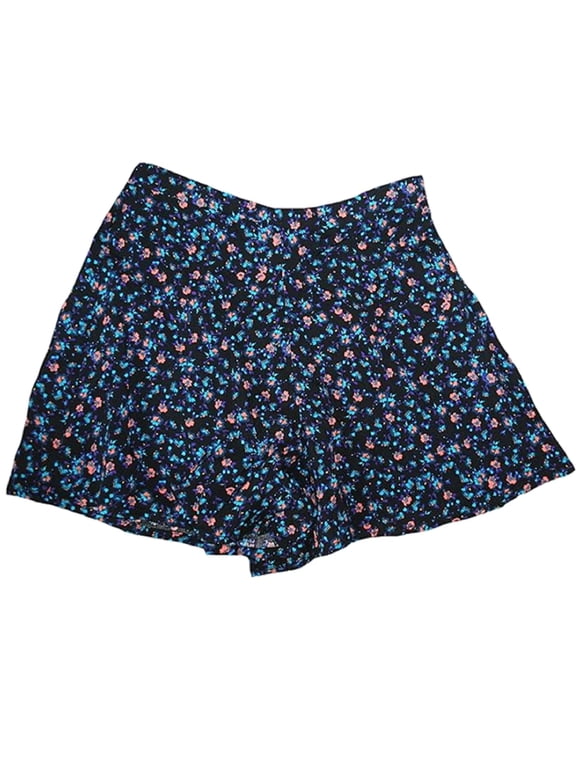 Junior Women's Floral Swing Shorts (XS)