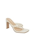 thumbnail image 1 of Mudd Women's Braided Strap High Heel Sandals, Sizes 6-11, 1 of 5