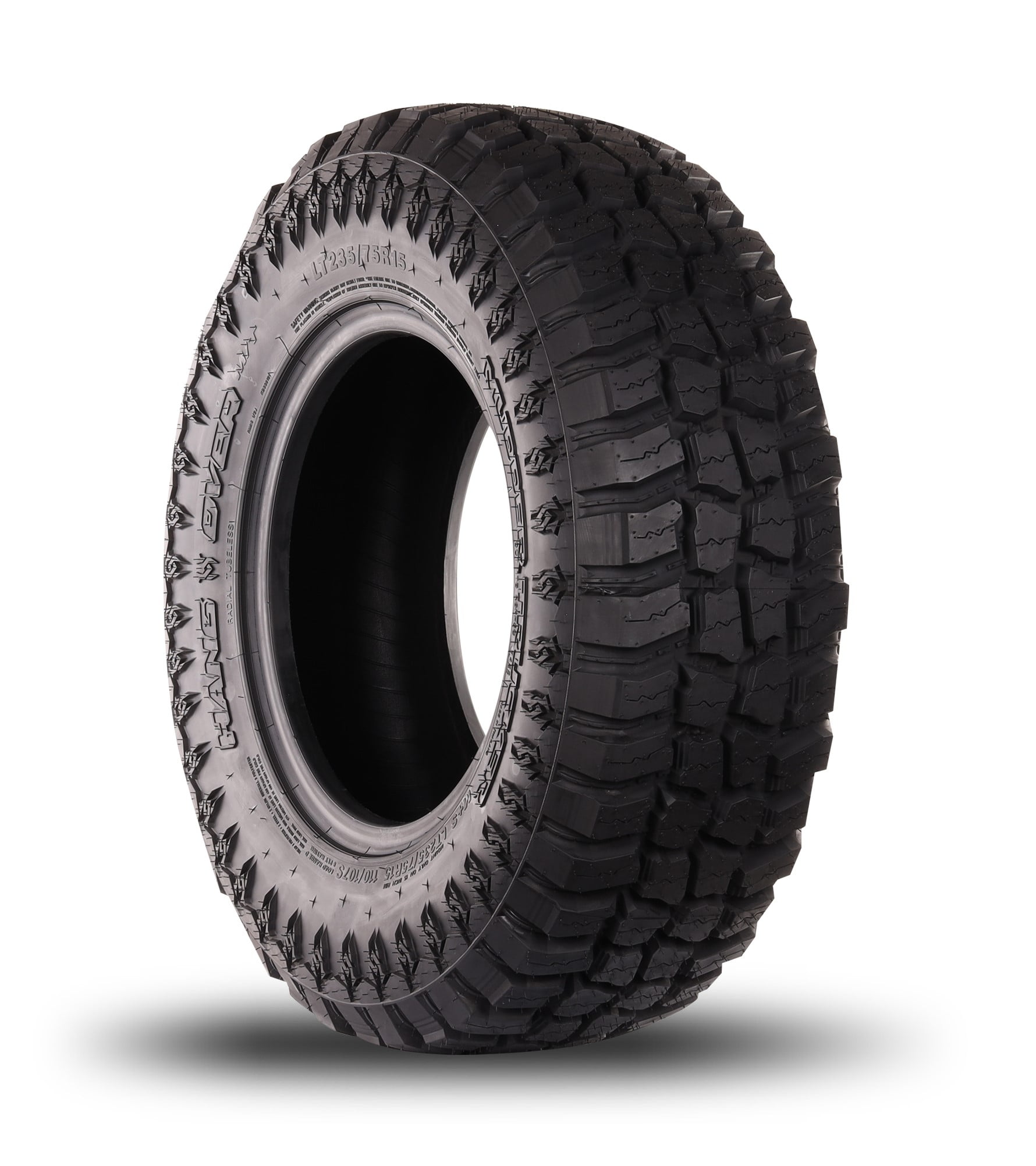 Mudder Trucker Hang Over M/T Mud Tire 235/75R15 110/107S LRD BSW 23575R15 Fits: 1995-99 Chevrolet Tahoe LT, 1999 Chevrolet Silverado 1500 Base