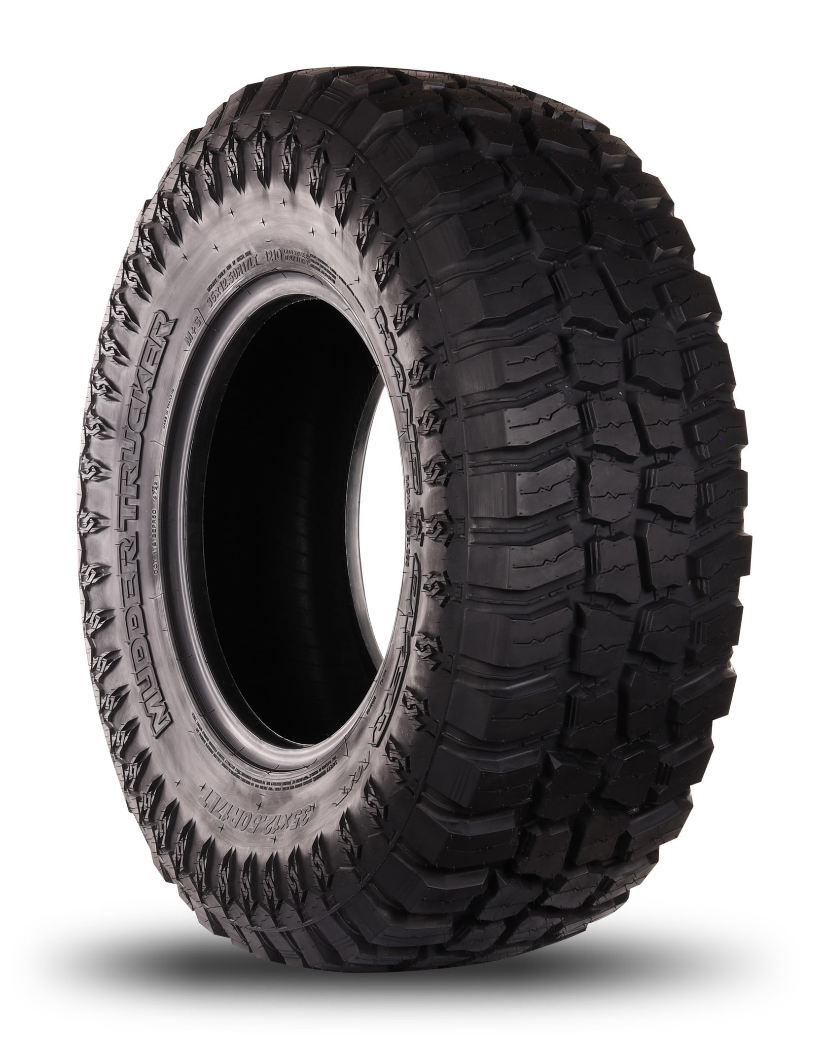 Mudder Trucker Hang Over M/T Mud Tire 35X12.50R17 121Q LRE BSW  