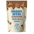 Muddie Bites Chocolate Waffle Cones, 12.5 oz, Ice Cream Snack Cones (2