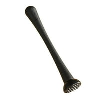 Muddler for Cocktails Plastic Ice Hammer, Muddler Bulk 8 Inch Bar Accessories Tools, Set for Home Ice Crusher Bartender Accessories Mojito Fruit Drink (Black)