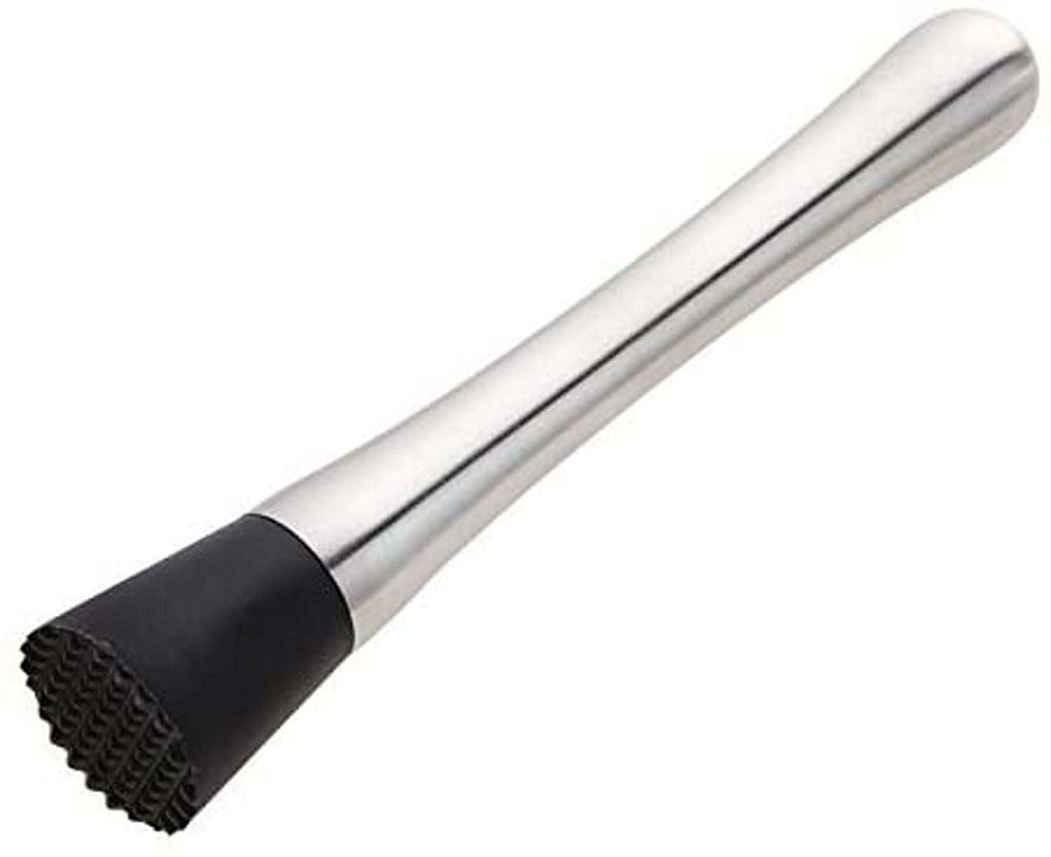 Muddler Stainless Steel Bar Mixer Pestle Home Drink MojitoBlender，Home