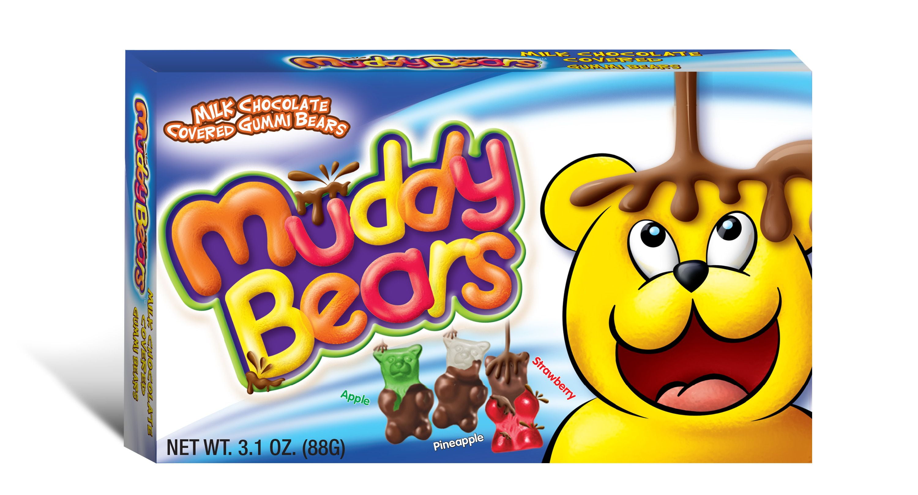 Muddy Bears Milk Chocolate Covered Apple/Pineapple