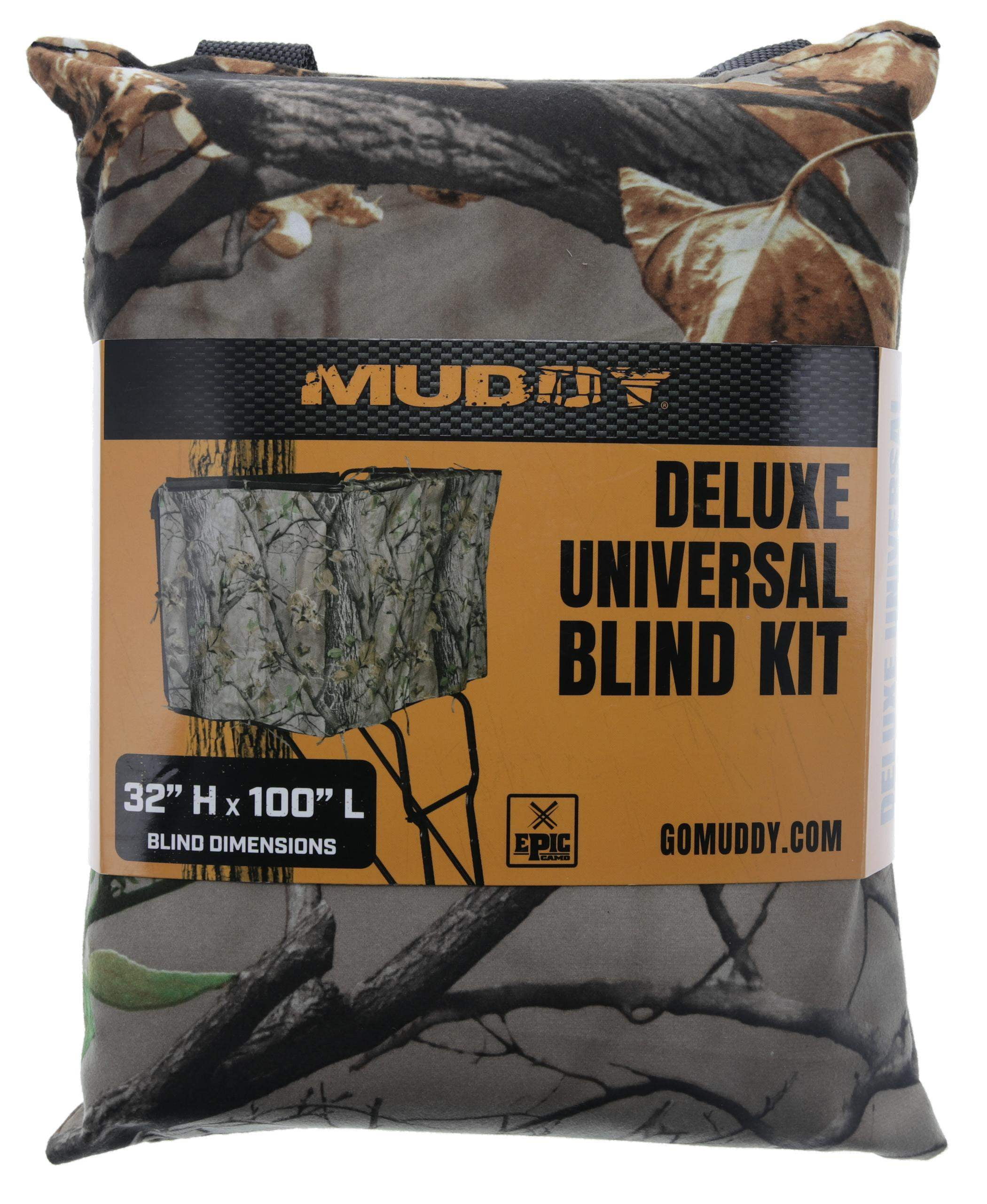 Muddy Deluxe Treestand Blind Universal Kit with Zipper Entrance