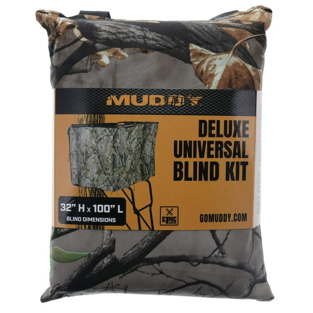 Muddy Deluxe Treestand Blind Universal Kit with Zipper Entrance
