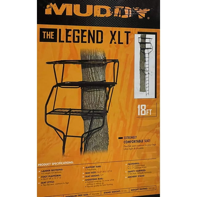 Muddy Legend XLT 18ft 2man Ladder Stand