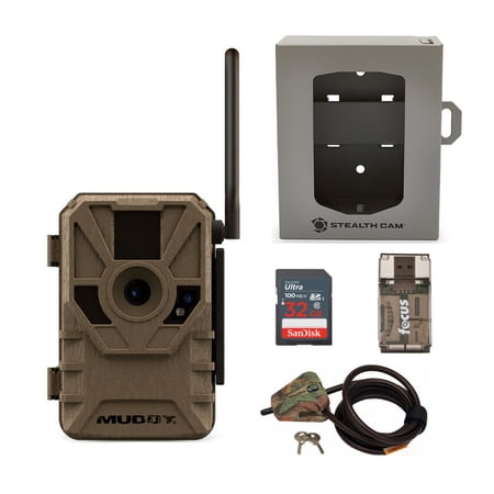 Muddy Manifest Cellular Camera (Verizon) Super Security Bundle