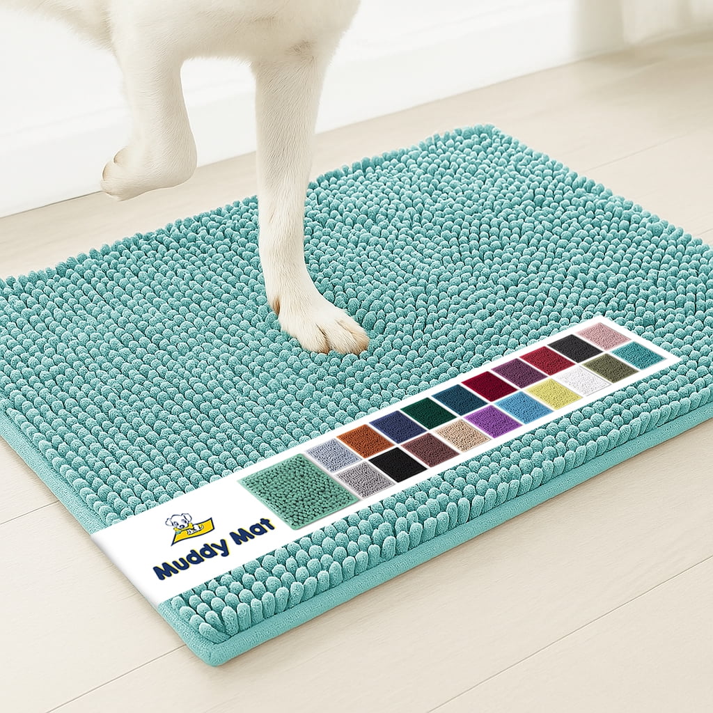 Muddy Mat AS-SEEN-ON-TV Microfiber Door Mat/Pet Rug, Non Slip