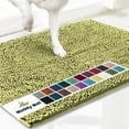 thumbnail image 1 of Muddy Mat® | Super Absorbent Door Mat Indoor, Microfiber Quick Dry Chenille Entryway Rug, Non-Slip Front Door Mat, Indoor Mats for Entryway, Machine Washable Pet Rug, Yellow 24"x36", 1 of 6