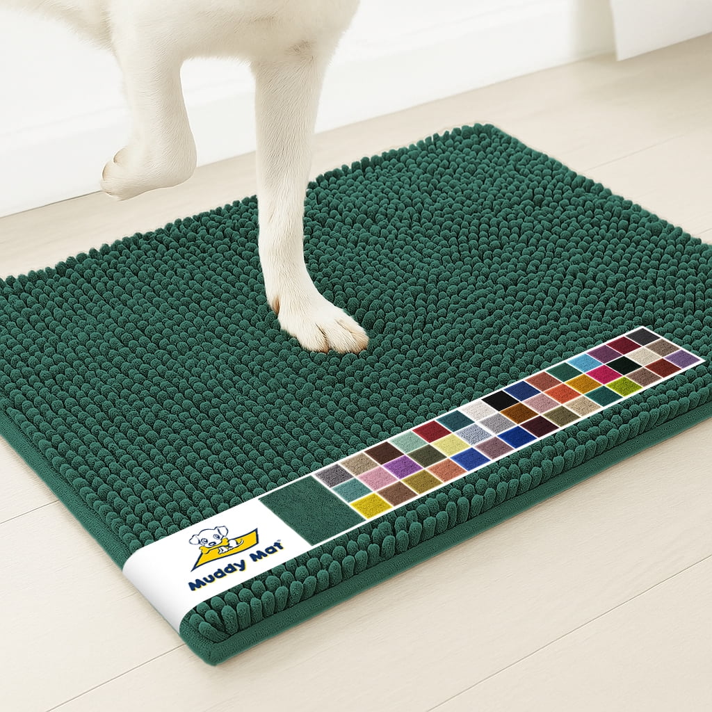 Muddy Mat, Door Mat, Microfiber Indoor Rug, 18
