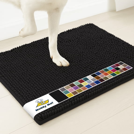 Water Absorbent Machine Muddy Mat, Doorway Rug, 24
