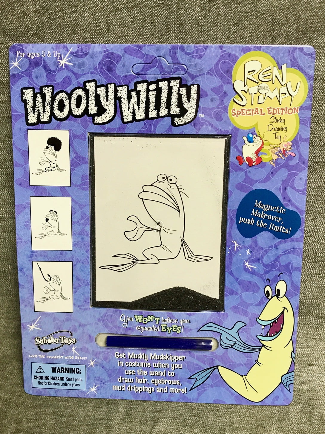 Muddy Mudskipper from Ren & Stimpy Wooly Willy Drawing Toy