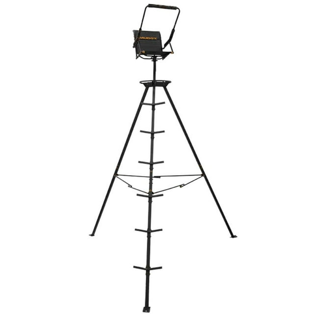 Muddy Nomad 12' High Portable TriPod Deer Hunting Stand with Swivel
