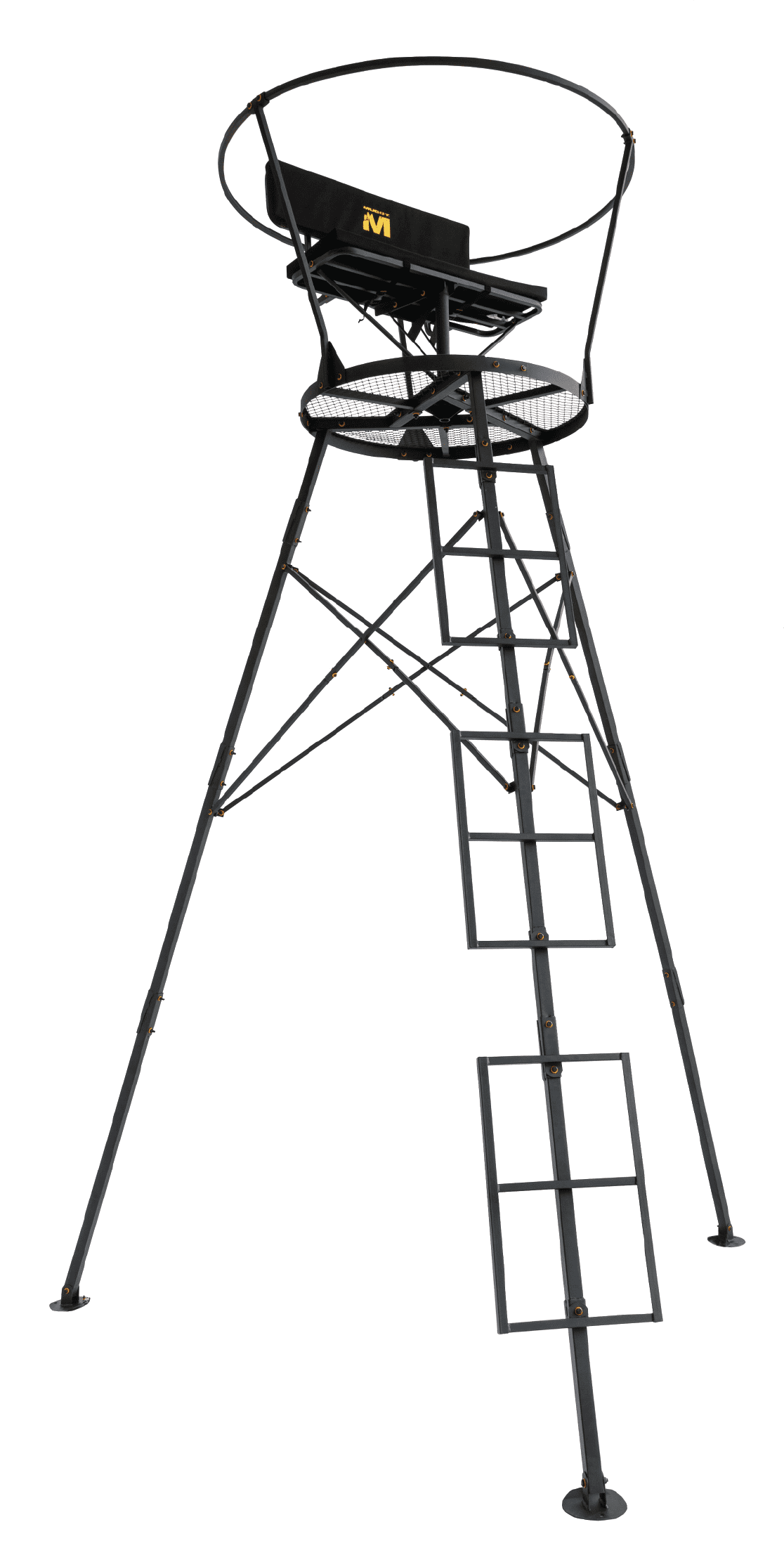 Muddy Outdoors 12.4' Two-Man Hunting Tripod Tree Stand