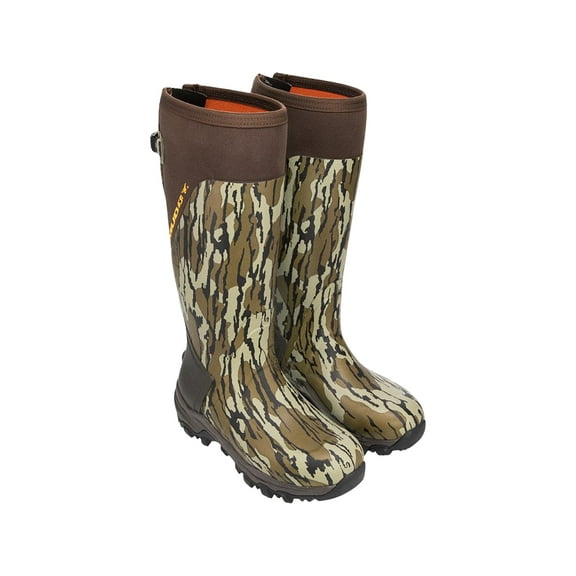 Muddy Outdoors Mens DV8 Non-Insulated Knee High Boot, 17" Mossy Oak Bottomland, 11
