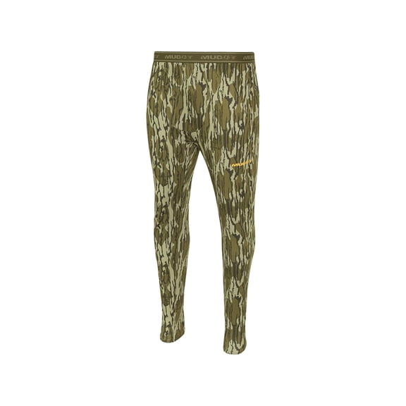 Muddy Outdoors Men's TRX Base Layer Pants Mossy Oak Bottomland Medium