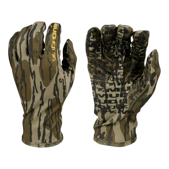 Muddy Outdoors Men's TRX Lightweight Gloves Mossy Oak Bottomland XL