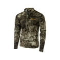 thumbnail image 1 of Muddy Outdoors Men's TRX Lightweight Quarter Zip Shirt Veil Canyon Gray 3XL, 1 of 3