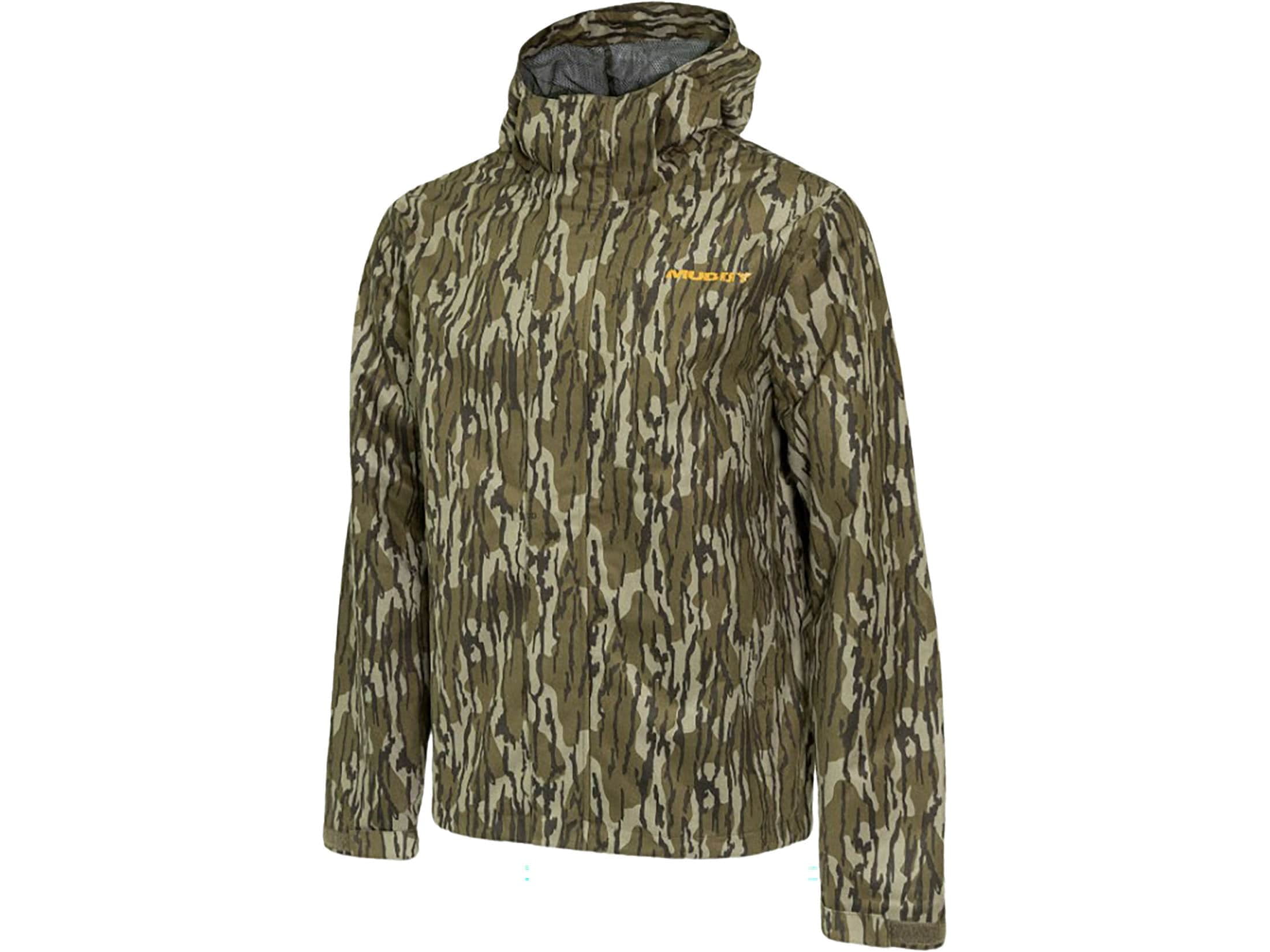 Muddy Outdoors Men's TRX Lightweight Rain Jacket Mossy Oak