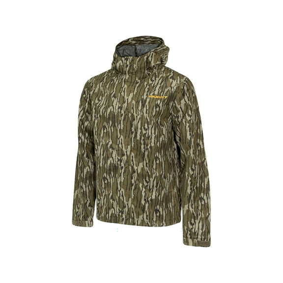 Muddy Outdoors Men's TRX Lightweight Rain Jacket Mossy Oak Bottomland XL