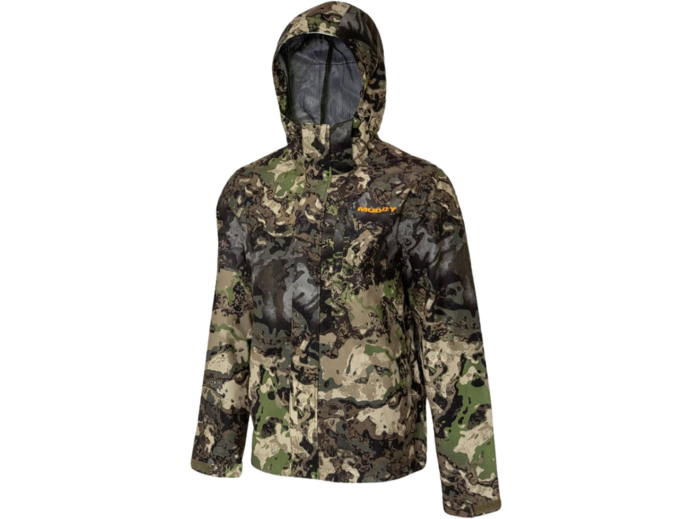 Muddy Outdoors Men's TRX Lightweight Rain Jacket Mossy Oak