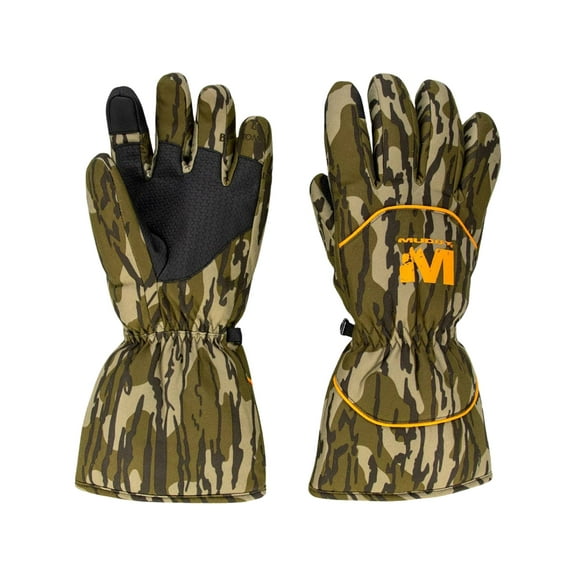 Muddy Outdoors Men's TRX Waterproof Insulated Gloves Mossy Oak Bottomland Large