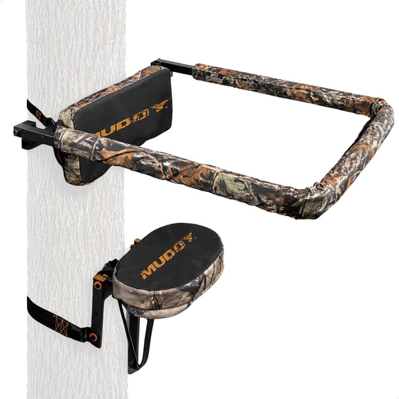 Muddy Outdoors Universal Hunting Tree Stand Reliable Flip Up Shooting Rail Rest
