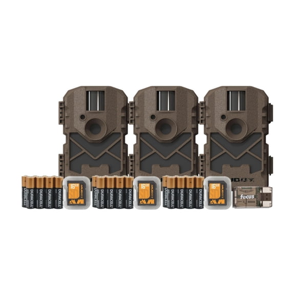 Muddy Pro Cam 20 720p Trail Camera Bundle with SD Card, Batteries, and Card Reader (10 Items)