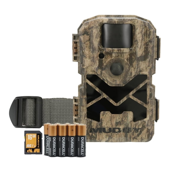 Muddy Pro Cam 28 Trail Camera Combo - 28MP, 720P HD Video with Batteries and SD Card Included