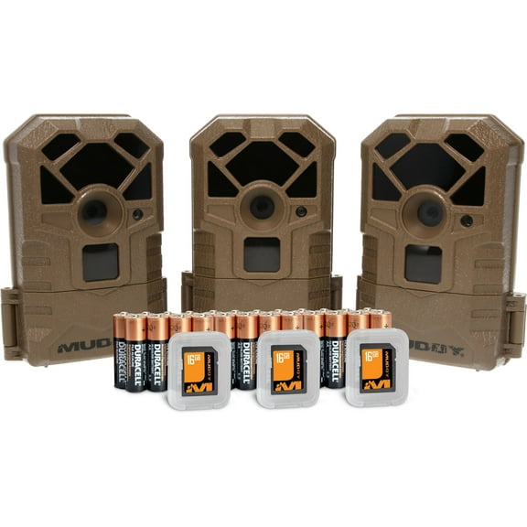Muddy Pro Cam Trail Camera 14 MP Combo 3PK