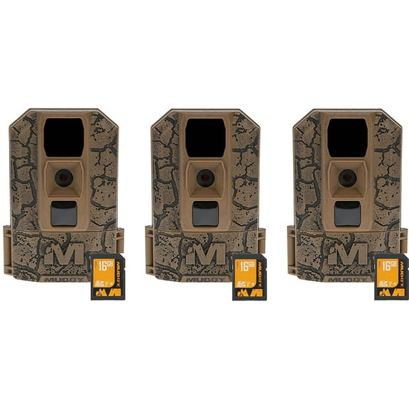 Muddy Pro Cam Trail Camera 20 MP Combo 3PK