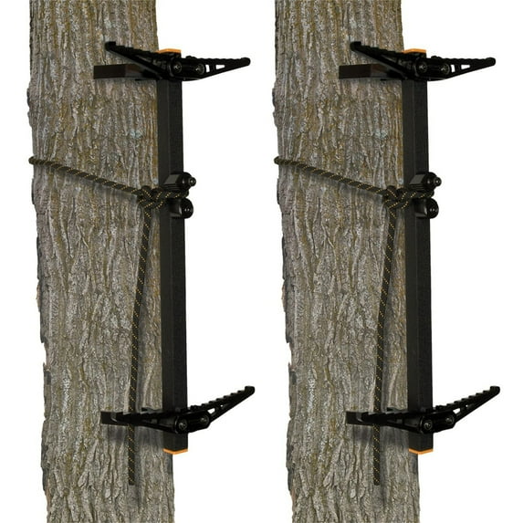 Muddy Pro Climbing Sticks, Tree Climbing Gear w/Rope Cam Attachment, 8 Pack