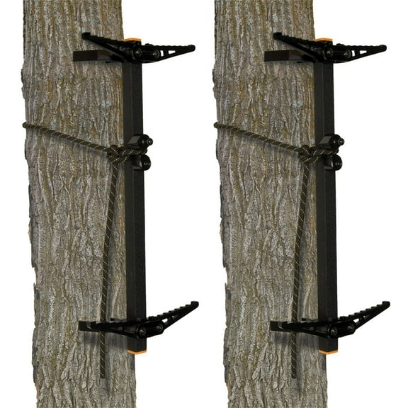 Muddy Pro Climbing Sticks, Tree Climbing Gear w/Rope Cam Attachment, 8 Pack