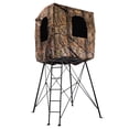 thumbnail image 1 of Muddy Roost Quad Pod 10' Steel Hunting Stand with Ladder, Steel Frame, Camo, 1 of 9