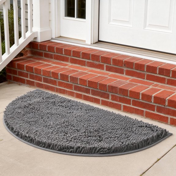 Muddy Rug, Seen on TV – Super Absorbent Microfiber Dog Door Mat for Mucky Paws, Non-Slip Washable Pet Rug, Quick Dry Chenille Entryway Carpet, Machine Washable Indoor Mat