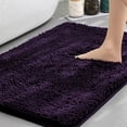 thumbnail image 1 of Gdledy Jankles for Mucky Paws Super Absorbent Microfiber Dog Door Mat, Quick Dry Non-Slip Washable Chenille Rug Entryway Carpet,16"x24",Dark Purple, 1 of 8